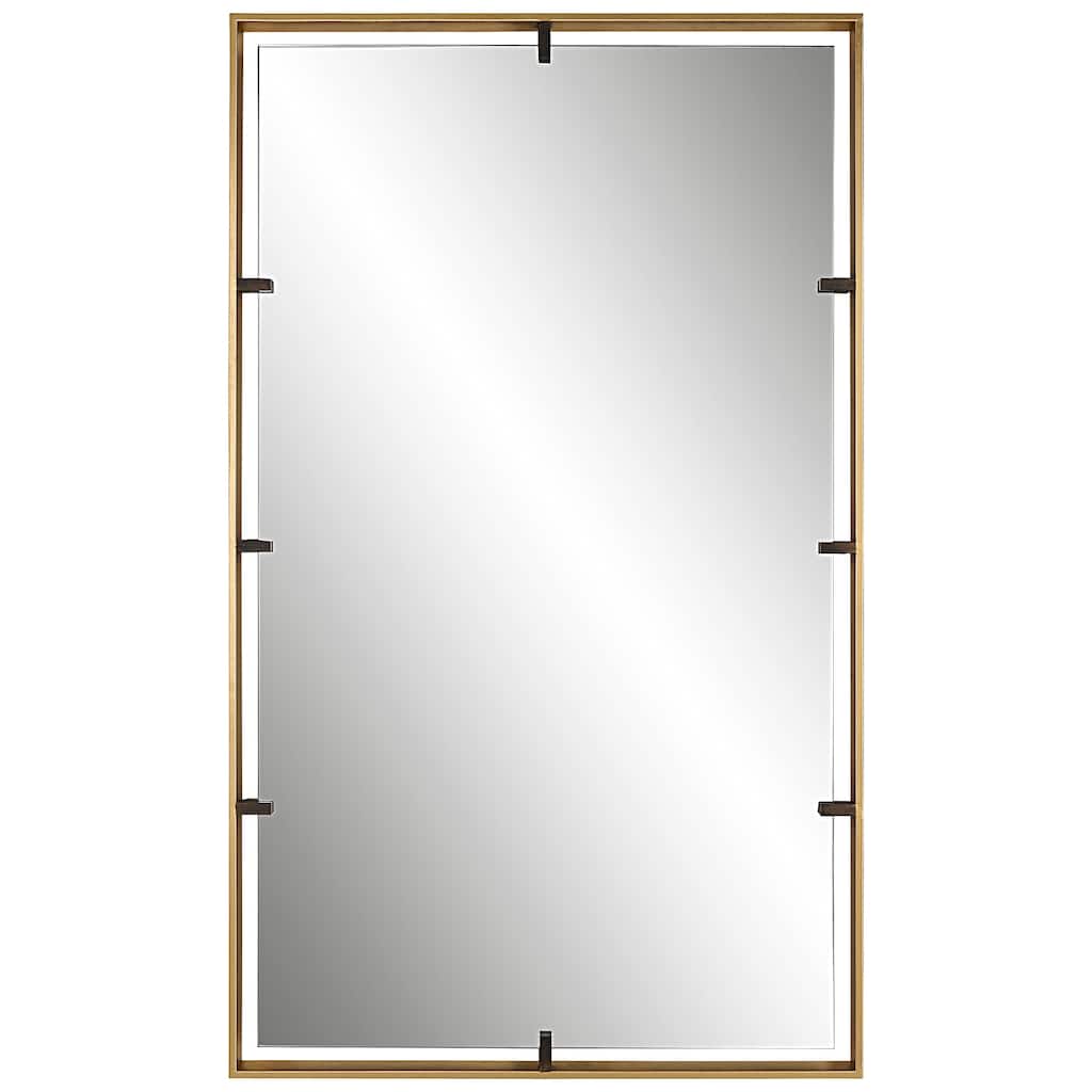 Uttermost Egon Gold Wall Mirror - 50 x 29.88 x 1.63 - 50 x 29.88 x 1.63
