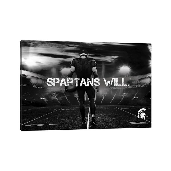 iCanvas "MSU Spartans Game Day Stadium Spartans Will" by Michigan State University Canvas Print. Opens flyout.