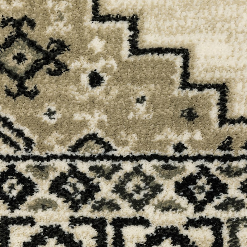 Vista Home Bryce Southwest Tribal Area Rug - 9'10" x 12'10" - 9' 10" x 12' 10"