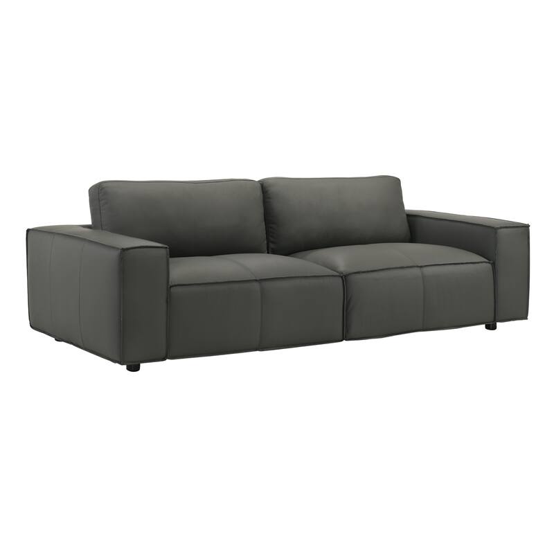 Clayton Top Grain Genuine Leather Loveseat, Sofa, or Living Room Set