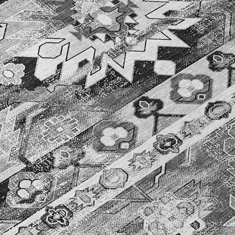 Machine Washable Indoor/ Outdoor Traditional Hudson Chantille Rug