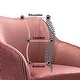 preview thumbnail 22 of 117, Corvus Braff Velvet Upholstered Adjustable Ergonomic Office Chair