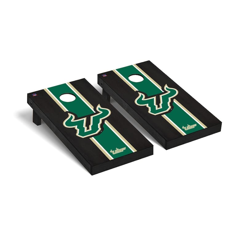 South Florida USF Bulls 2x4 Pro Cornhole Boards - V7 - Include Team Logo Bags