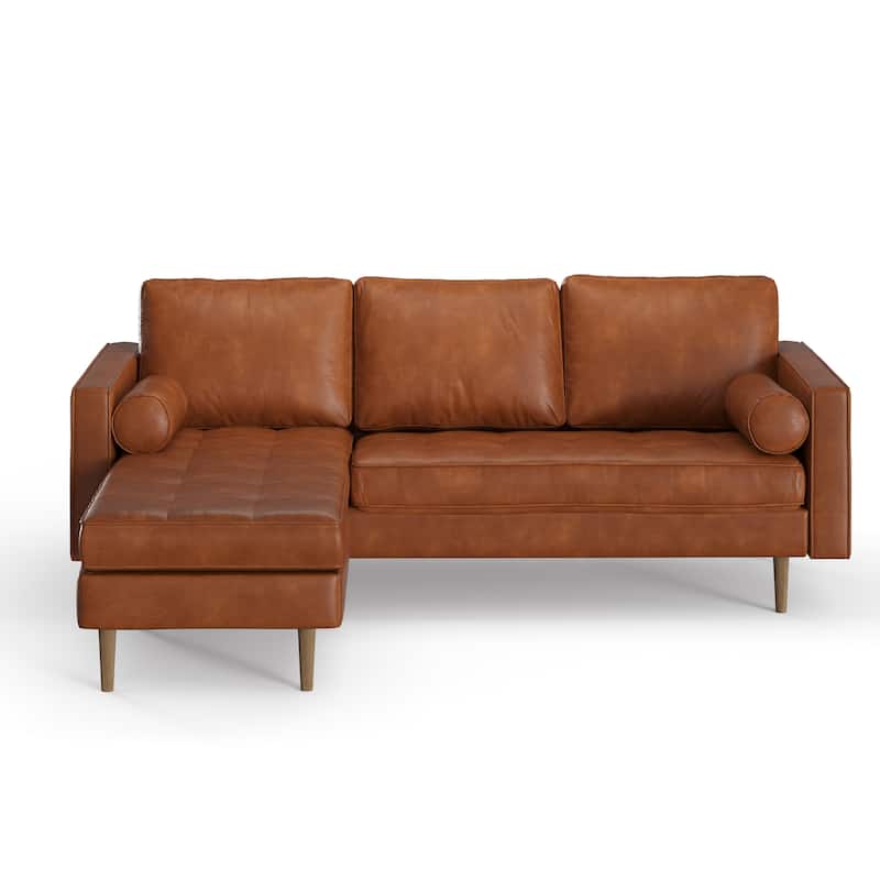 Bloomfield Vegan Leather Reversible Sectional