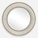 preview thumbnail 1 of 3, Uttermost 09997 Denali 40-1/2" Diameter Circular Framed Bathroom Gold