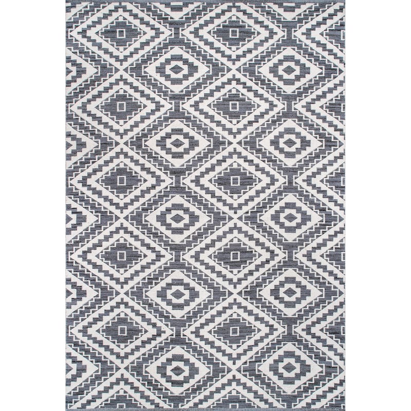 Nuloom Thea Geometric Global Cotton Area Rug
