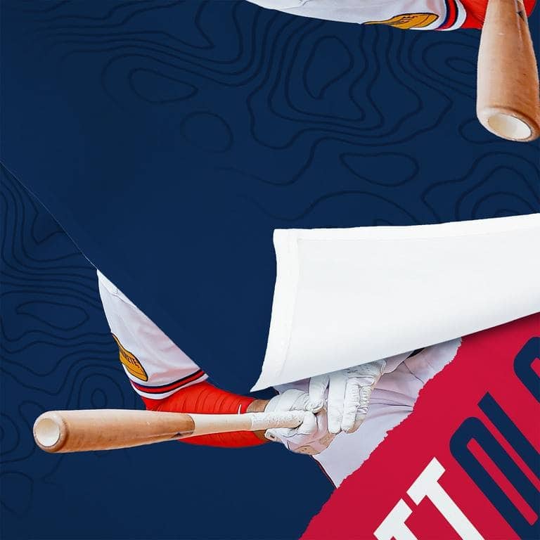 MLB Atlanta Braves Player Wall Hanging