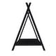 preview thumbnail 5 of 25, Metal House Bed Tent Bed Frame Twin Size Play Floor Bed with Slat