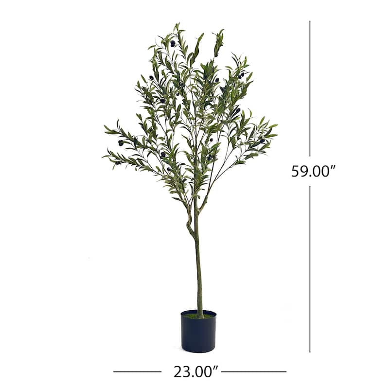 ARTIFICIAL OLIVE TREE 59in
