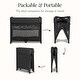 preview thumbnail 6 of 11, Evolur Zane Portable Baby Playard | On The Go- Instant Fold Playard, with Removable Mattress Cover & Zipper Full Bassinet