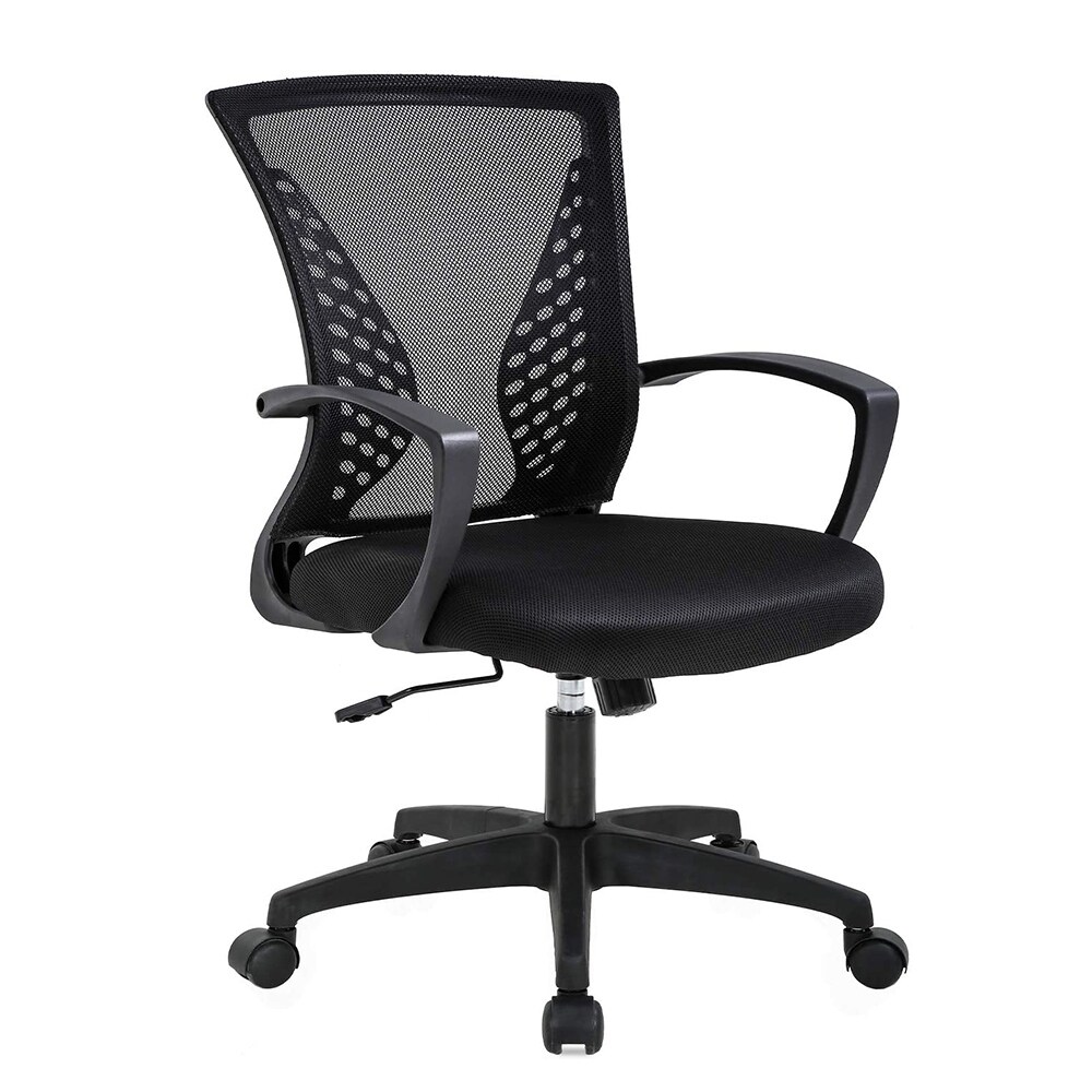 Ergonomic Mesh Adjusted Height swiel Office Chair,Black