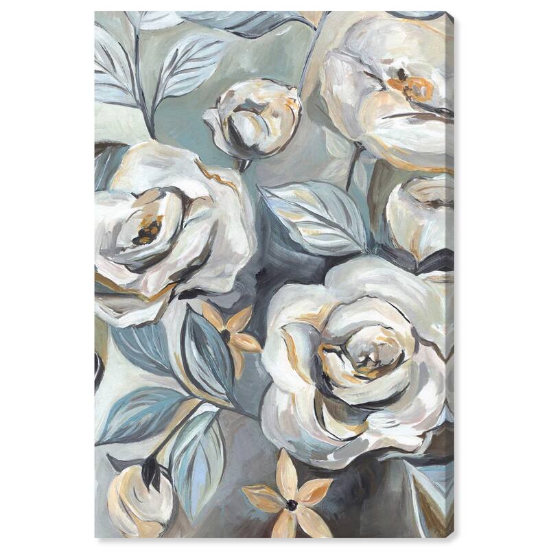Grey Delight Canvas by Art Remedy, Gallery Wrapped - 36" x 54"