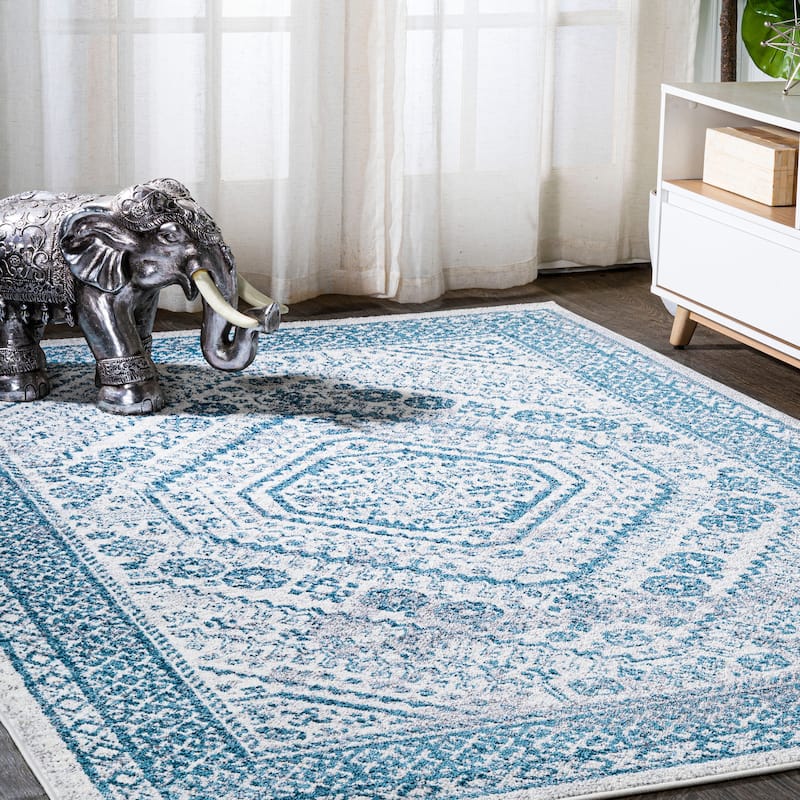 JONATHAN Y Dhiya Cottage Medallion Area Rug