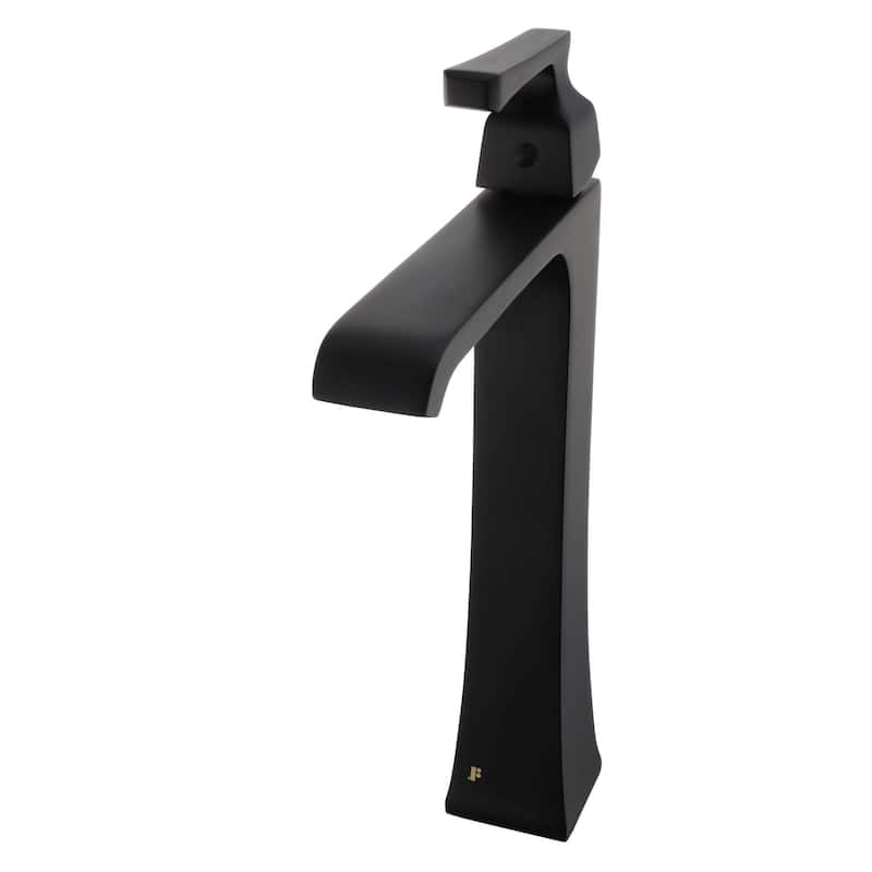 Fine Fixtures Arched Square Single Hole Vessel Sink Bathroom Faucet
