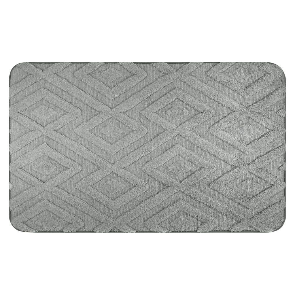 Geometric Pattern Bathroom Mats Soft Absorbent Non-Slip Dry Bath Rugs Home Gifts