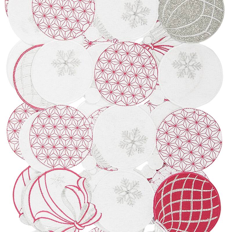 12" x 68" Ornaments Table Runner