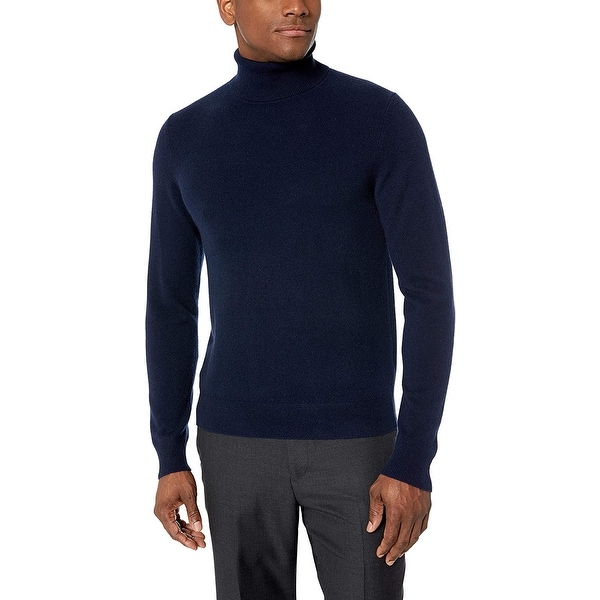 navy blue turtleneck mens