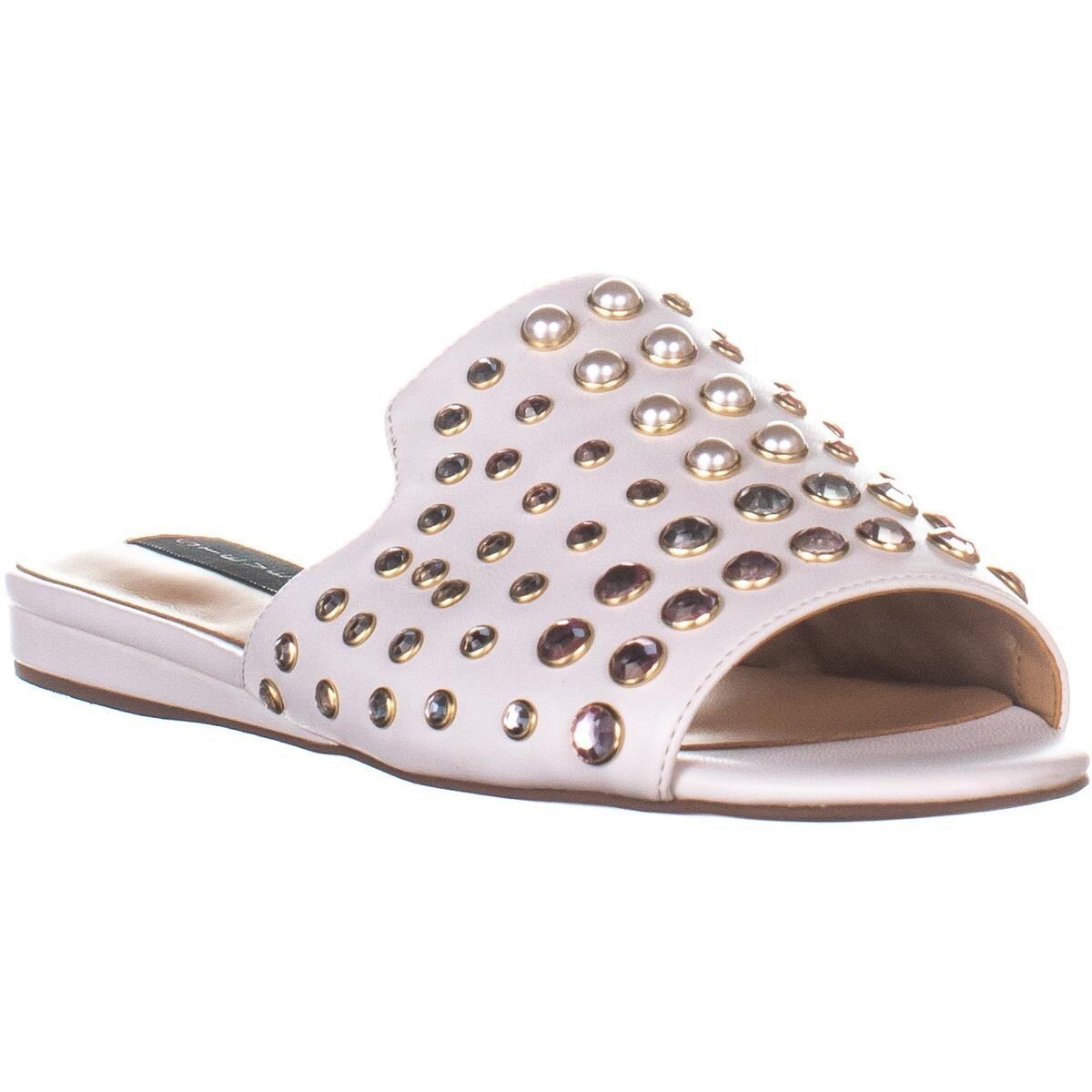 steve madden peep toe flats