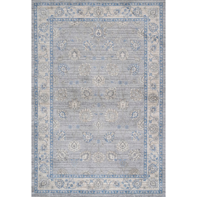 JONATHAN Y Traditional Persian Vintage Moroccan Area Rug - 4 X 6 - Gray/Blue
