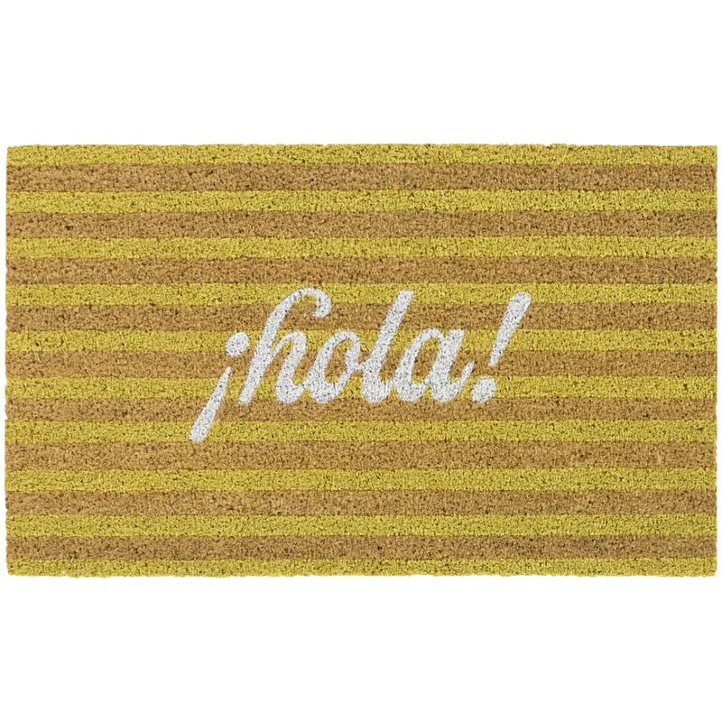 Hola Greeting 18" x 30" Doormat - 18" x 30"