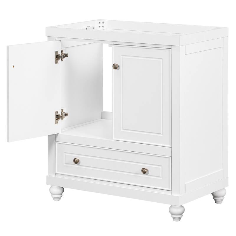30" Bathroom Vanity - White - without Sink