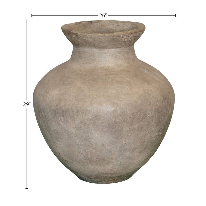 Rebecca Concrete Pot Planter, Grey