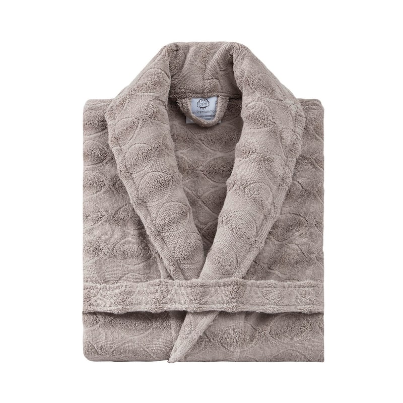 Ozan Premium Home Esperance Bathrobes Collection 100% Turkish Cotton Unisex Terry Cloth Bathrobe