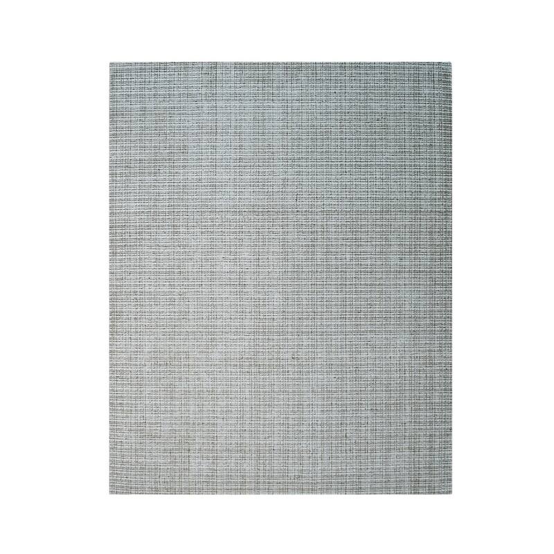 Hand-Knotted Wool Premium Gray Rug, 9' x 12', Gray Area Rug, Elegant Handcrafted Area Rug for All Home Spaces - L