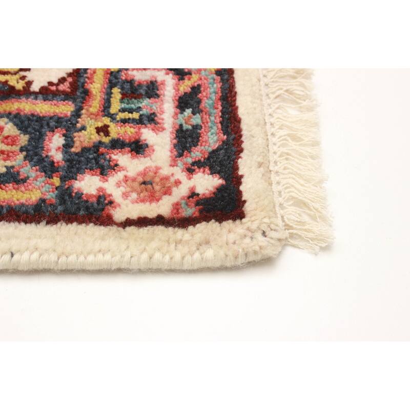 ECARPETGALLERY Hand-knotted Serapi Heritage Cream Wool Rug - 2'6 x 5'9