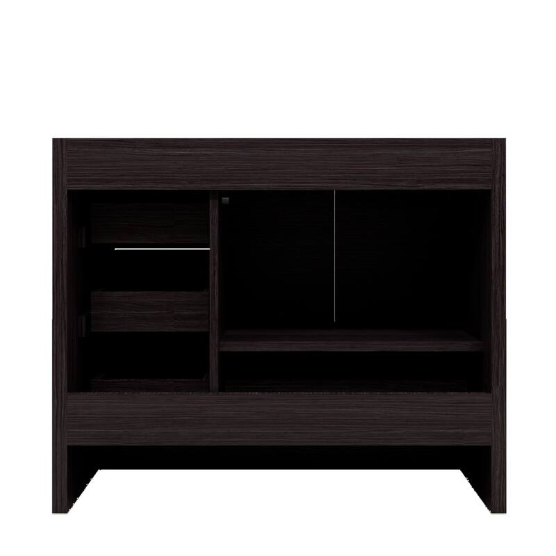 Dove 42'' Freestanding Vanity with Reinforced Acrylic Sink