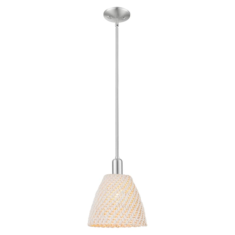 Innovations Lighting Downtown Urban - Natural Ballston Dome - 1 Light 9" Stem Hung Mini Pendant