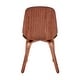 preview thumbnail 10 of 62, Brinley Walnut or Black Wood Upholstered Dining Chair