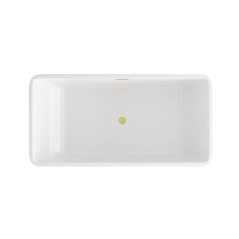 Thaddeus Bathtub in Glossy White