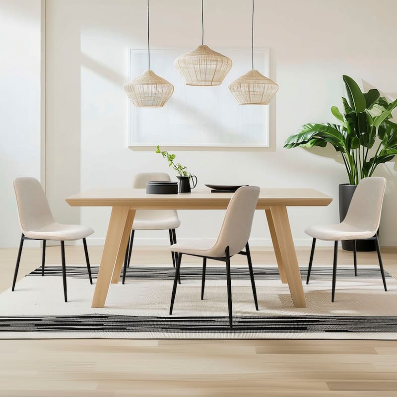 Upholstered Side Chair (Set of 4) - Beige