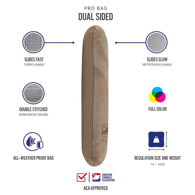 Sand Dual Sided Cornhole Bags