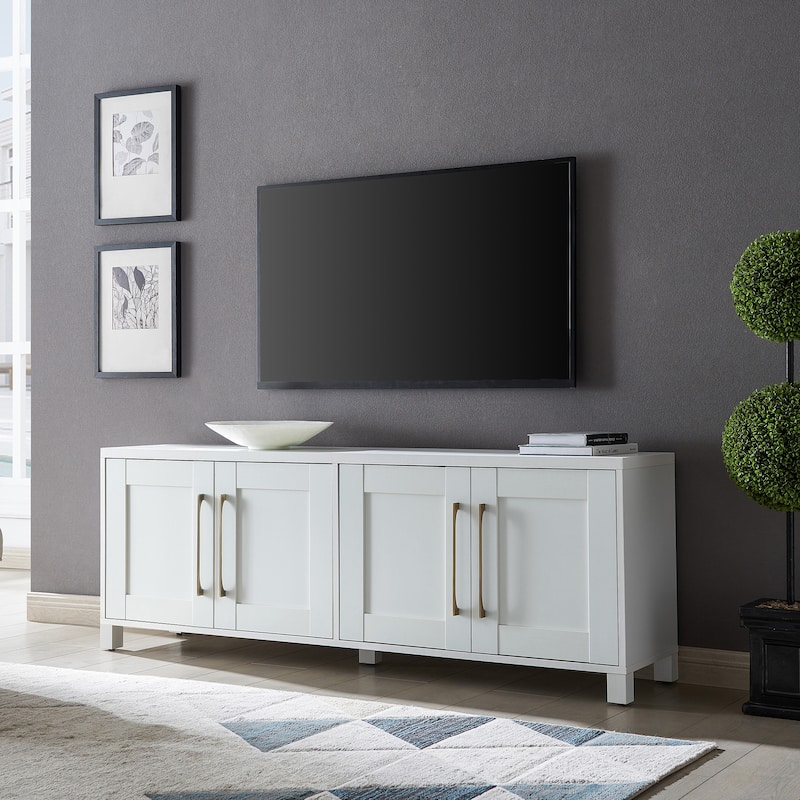 Chabot Rectangular TV Stand for TV's up to 75" - White