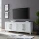 Chabot 68" TV Stand - White