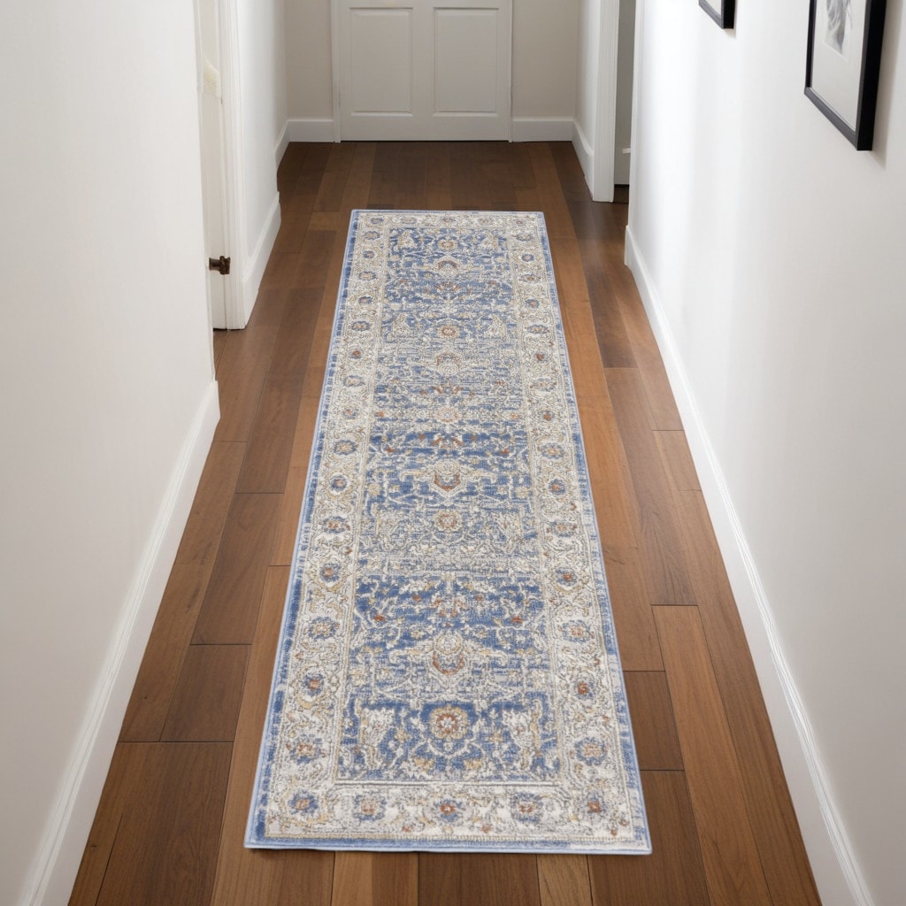 Kabe Power Loomed Area Rug By HomeRoots - 90' X '26' X '0.5