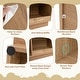 preview thumbnail 11 of 18, Costway Wooden Kids Dollhouse Bookshelf with Open Shelves - See Details