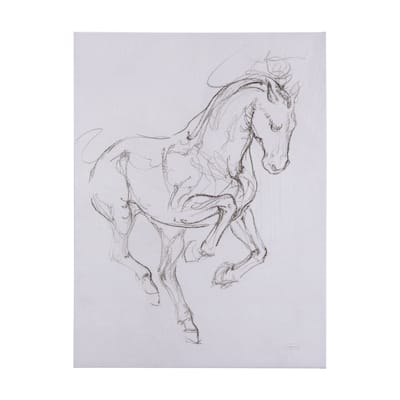 Horse I (42 x 56 ) Canvas Art Print