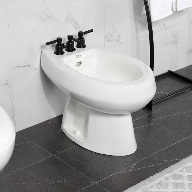 Legacy Three-Handle Deck Mount Bidet Faucet