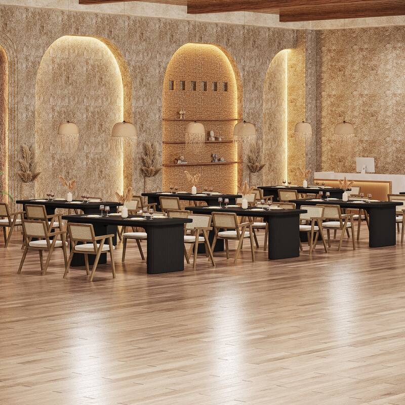 Wood Dining Table, Modern Kitchen Table, Dining Room Accent Table