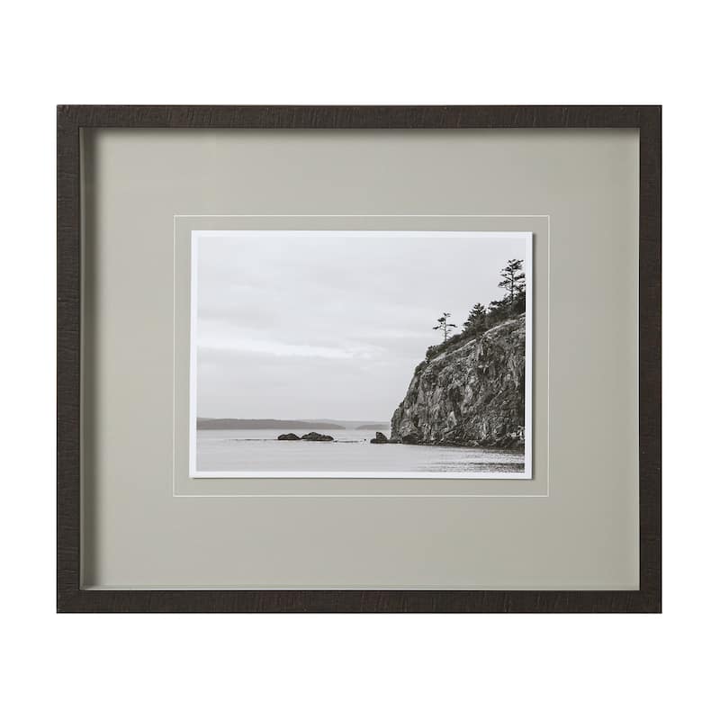 Rocky Beach Rosario Framed Art Print