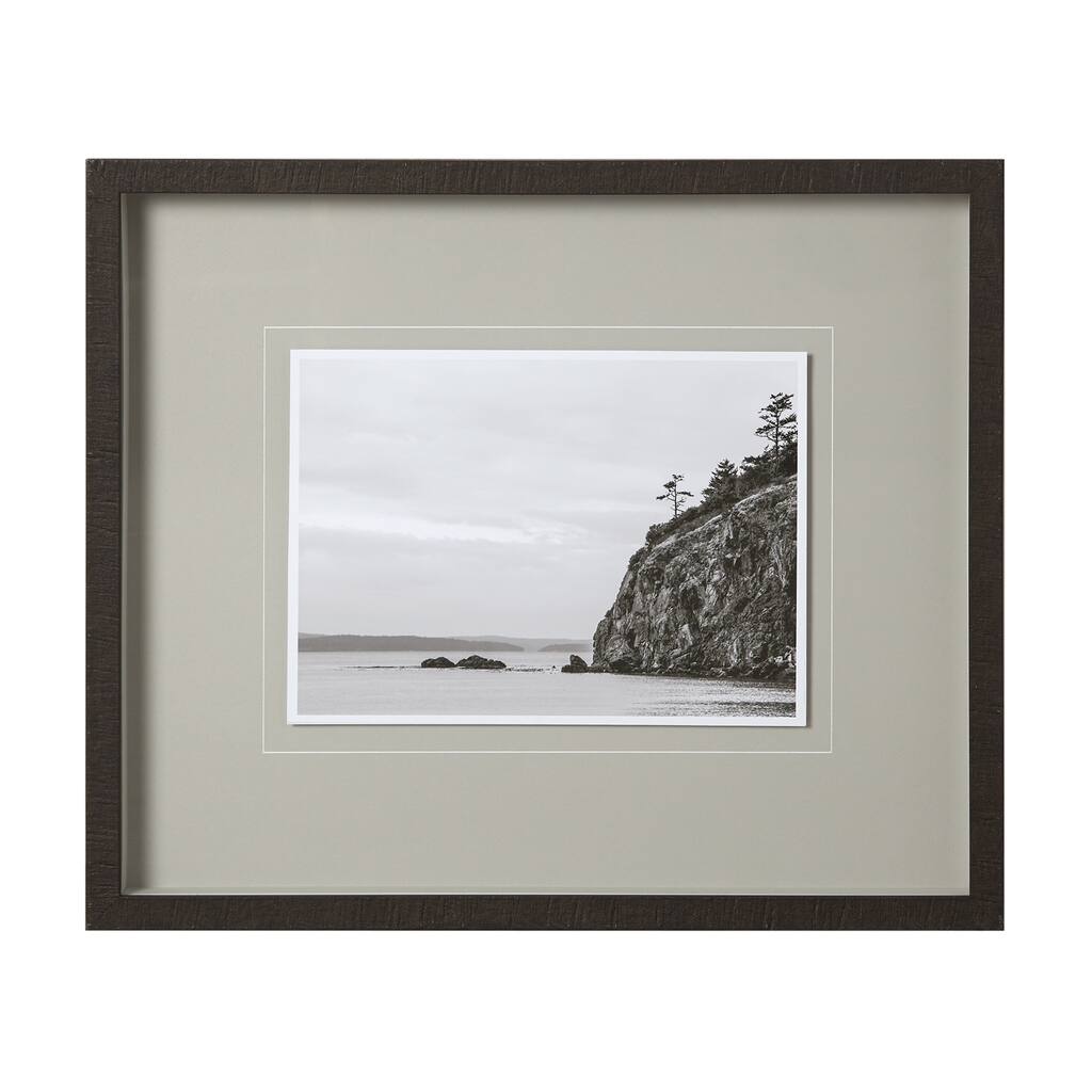 Rocky Beach Rosario Framed Art Print