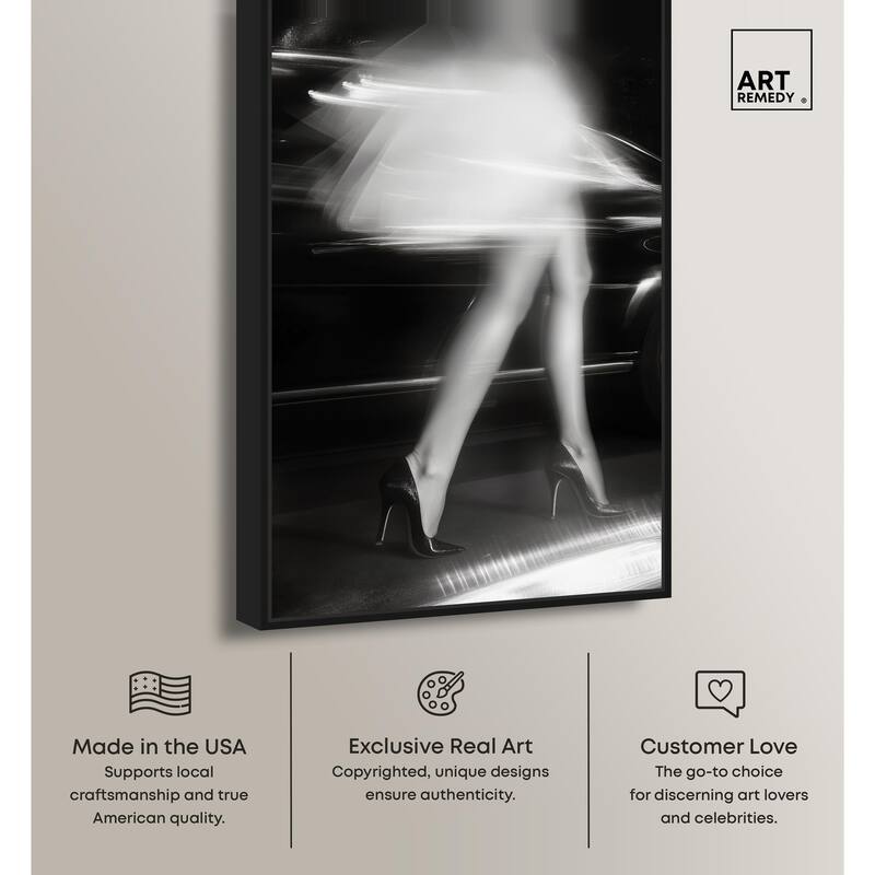 City Light's Dancer Canvas by Art Remedy