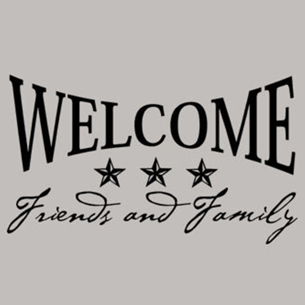 Home Family Vinyl Decal Free Shipping 1097 Welcome To The Tribe 