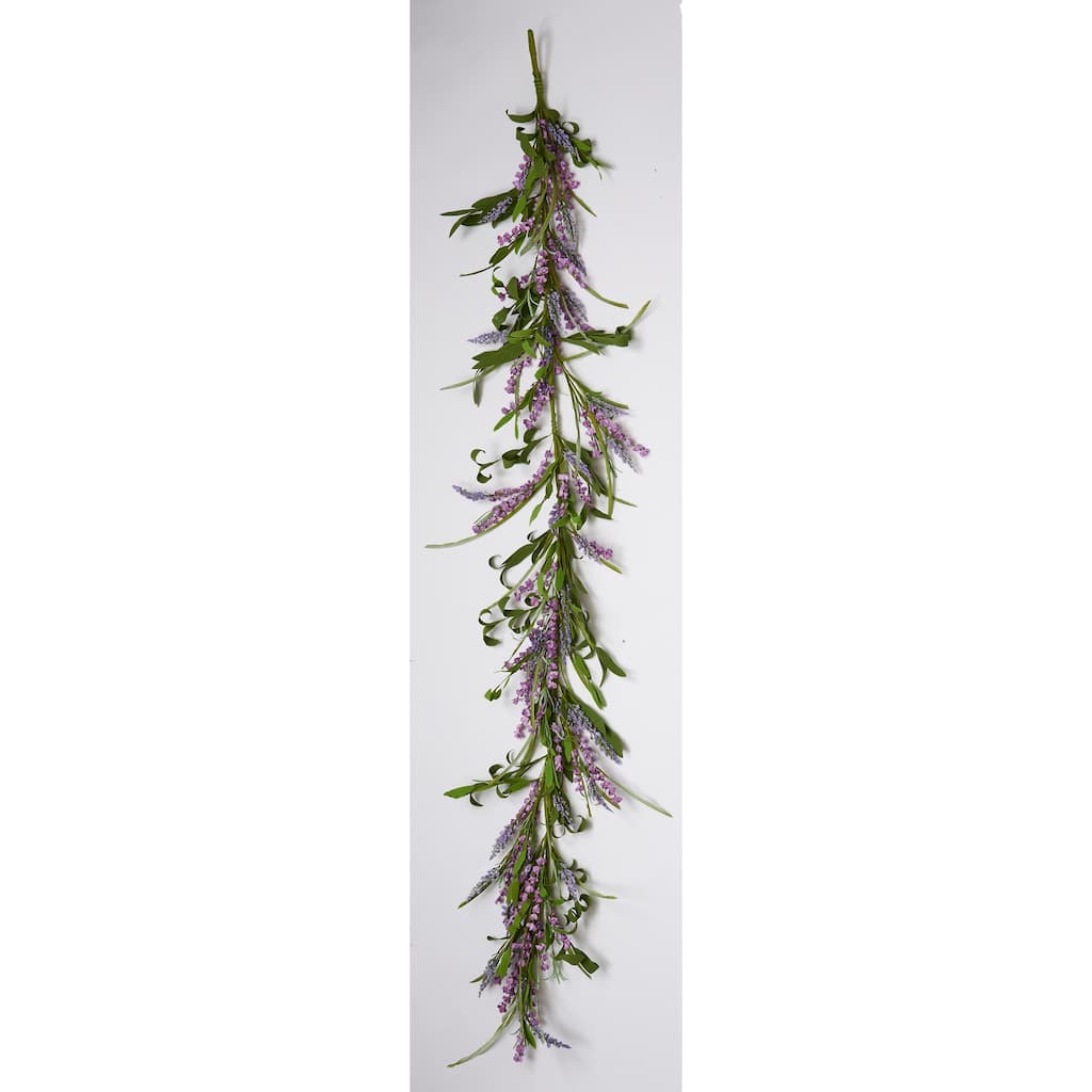 6' Lavender Garland - 12