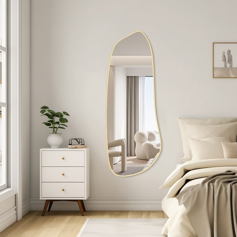 Aluminum Alloy Asymmetrical Wall Mirrors