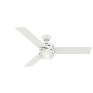 Hunter 54" Exeter Ceiling Fan with LED Light Kit and Remote Control