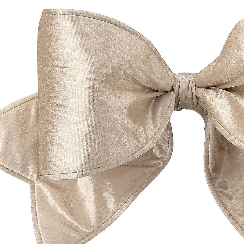 24" Outdoor Velvet Uv Bow